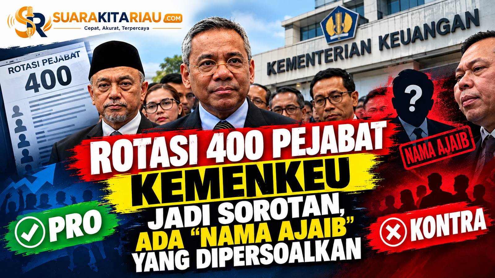 Rotasi 400 Pejabat Kemenkeu Jadi Sorotan, Ada “Nama Ajaib” yang Dipersoalkan